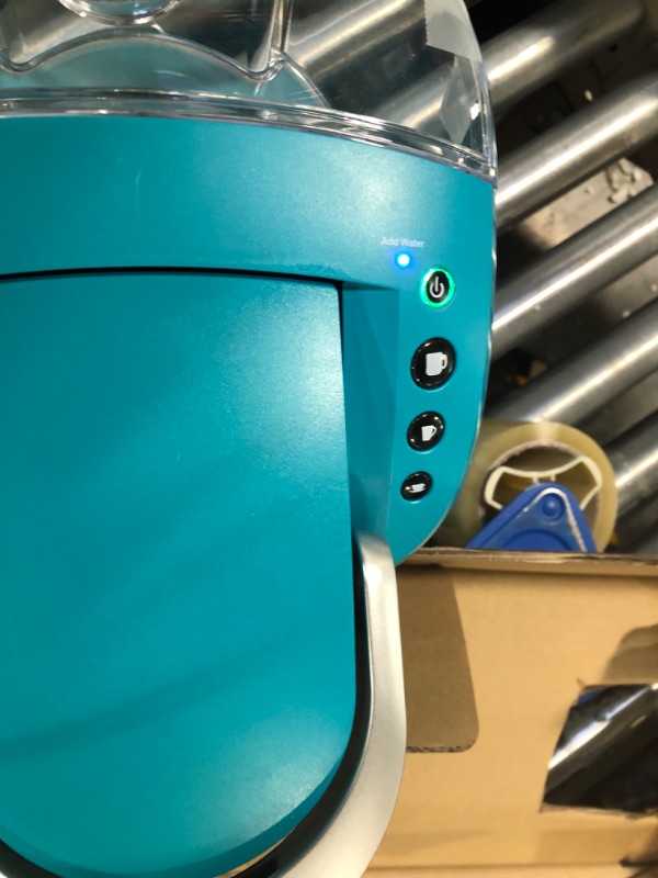 Photo 1 of Keurig K-Compact Coffee Maker, Single Serve K-Cup Pod Coffee Brewer, Turquoise