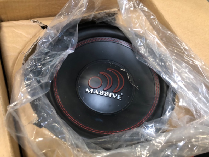 Photo 1 of Massive Audio KILOX124-12 Inch Car Audio Subwoofer, High Performance Subwoofer for Cars, Trucks, Jeeps - 12" Subwoofer 1000 Watt RMS, 2000w MAX Dual 2 Ohm, 3 Inch Voice Coil. Sold Individually KILOX124 - 12" D4 ? 2000 Watts