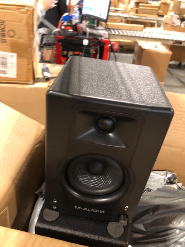Photo 6 of M-Audio BX3BT 3.5" Studio Monitors & PC Speakers with Bluetooth for Recording and Multimedia with Music Production Software, 120W, Pair With Bluetooth Pair 3.5" Speakers