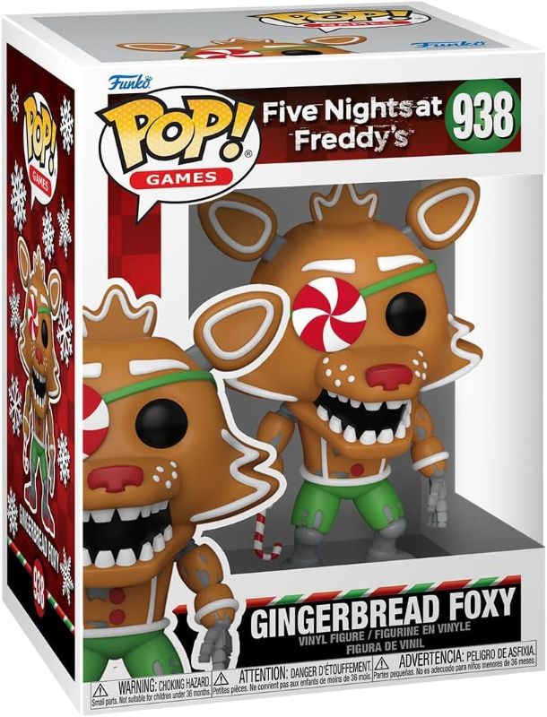 Photo 1 of Funko Pop! Games: Five Nights at Freddy's Holiday - Gingerbread Foxy