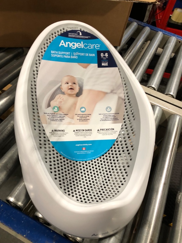 Photo 3 of Angelcare Baby Bath Support (Grey) | Ideal for Babies Less than 6 Months Old