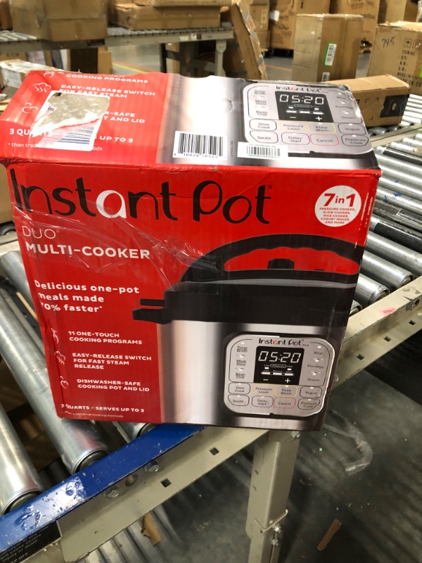 Photo 2 of Instant Pot Duo Mini 3-Quart Multi-Use Pressure Cooker