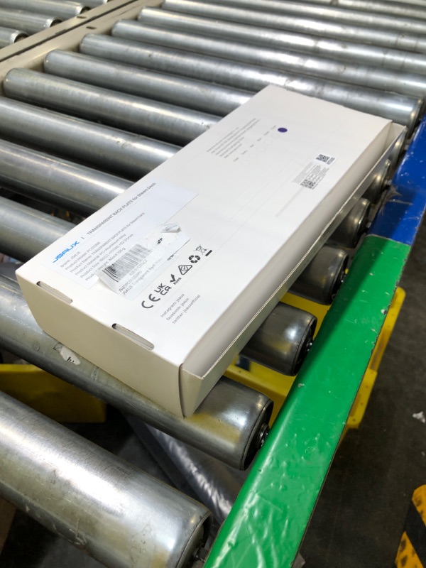 Photo 1 of JSAUX Transparent Back Plate Vents Version Compatible for Steam Deck, DIY Clear Edition Replacement Shell Case Compatible with Steam Deck - PC0106 Vents Version (aka PC0106B) [Purple] Vents Ver. Purple