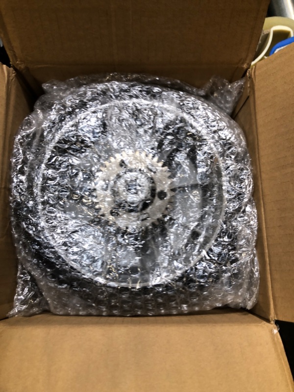 Photo 3 of budrash 580365301 Wheels Compatible with Hus qvarna Lawn Mower - 8 inch Drive Wheels for HU675AWD, HU700AWD, HU725AWD, HU800AWD, L321AH, LC221A, Craftsman GCV-160 Mower, 2 Pack