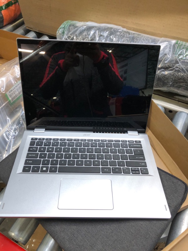 Photo 3 of Acer Aspire 3 Spin 14 Convertible Laptop | 14" 1920 x 1200 IPS Touch Display | Intel Core i3-N305 | Intel UHD Graphics | 8GB LPDDR5 | 128GB SSD | Wi-Fi 6 | Windows 11 Home in S mode | A3SP14-31PT-37NV