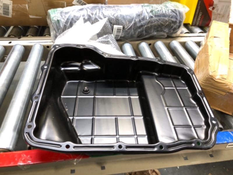 Photo 3 of A-Premium Transmission Oil Pan with Drain Plug Compatible with Dodge Ram 1500/2500/3500 Dakota Durango Jeep Commander Grand Cherokee Liberty AWD 4WD