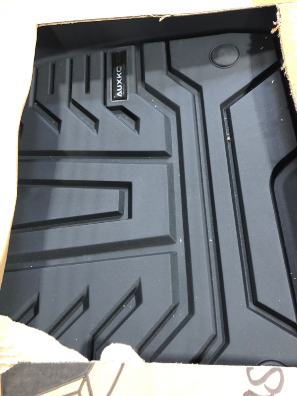 Photo 3 of Auxko All Weather Floor Mats Fits for Toyota Camry FWD (No Hybrid No AWD) 2018-2023 TPE Rubber Liners Accessoires for Camry 2018-2023 All Season Guard Odorless Anti-Slip Mats for 1st & 2nd Row for camry fwd 2018-2023