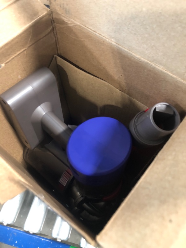Photo 1 of Casdon 68702 Dyson Cordless Vacuum Interactive Toy for Children Aged 3+, Purple and Orange