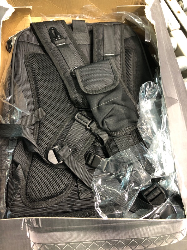 Photo 1 of 79 Pockets Tool Backpack for Men, HVAC Tool Bag Heavy Duty for Electrician, Laptop, Plumbing, Tool Backpack for Construction, Durable Zipper