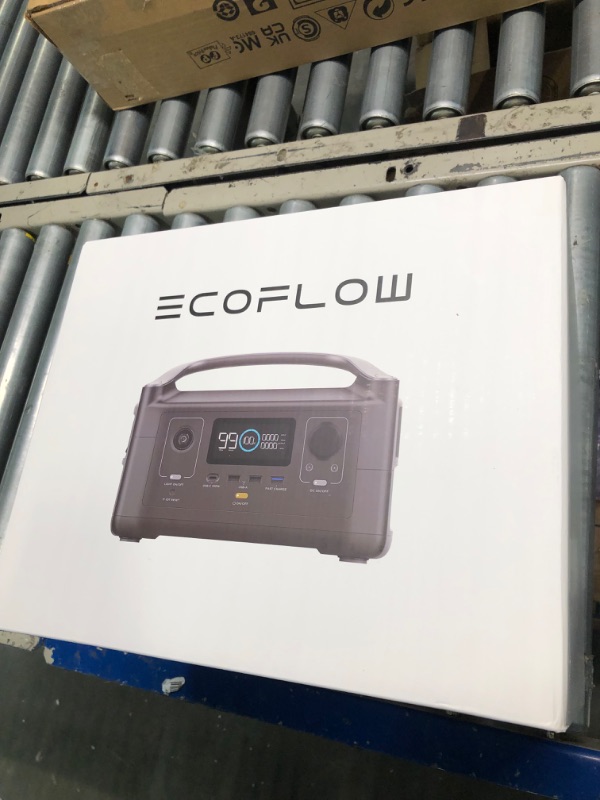 Photo 3 of 

EF ECOFLOW RIVER 288Wh Portable Power Station,3 x 600W(Peak 1200W) AC Outlets & LED Flashlight, Fast Charging Silent Solar Generator (Solar Panel Optional) for Emergencies Home Outdoor Camping RV