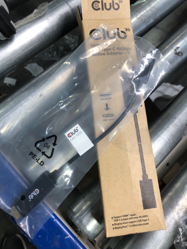 Photo 1 of CLUB3D CAC-1333 HDMI 2.0 to USB Type C 4K60Hz M/F Active Adapter