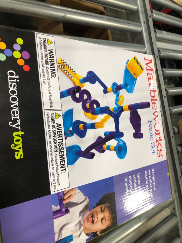 Photo 1 of Discovery Toys MARBLEWORKS® Marble Run Ultra Deluxe Set | Kid-Powered Learning | STEM Educational Building Block Toy Learning & Childhood Development 5 Years Old and Up