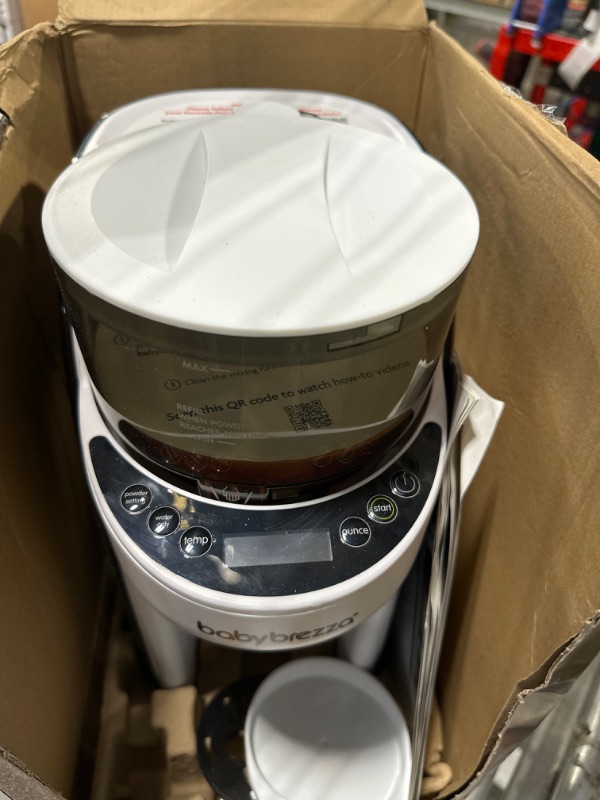Photo 1 of New and Improved Baby Brezza Formula Pro Advanced Formula Dispenser Machine - Automatically Mix a Warm Formula Bottle Instantly - Easily Make Bottle with Automatic Powder Blending
