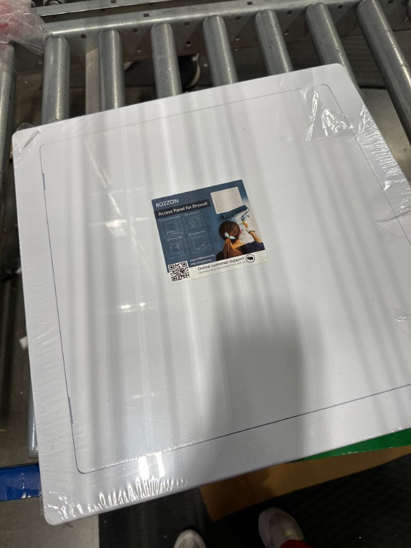 Photo 1 of Access Panel for Drywall - 16 x 16 inch - Wall Hole Cover - Access Door - Plumbing Access Panel for Drywall - Heavy Durable Plastic White
