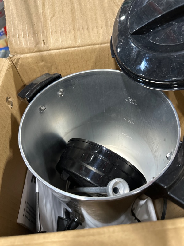Photo 1 of AmazonCommercial Coffee Urn - Aluminum, 40 Cups/6 Liters 40 Cup 1 Spout