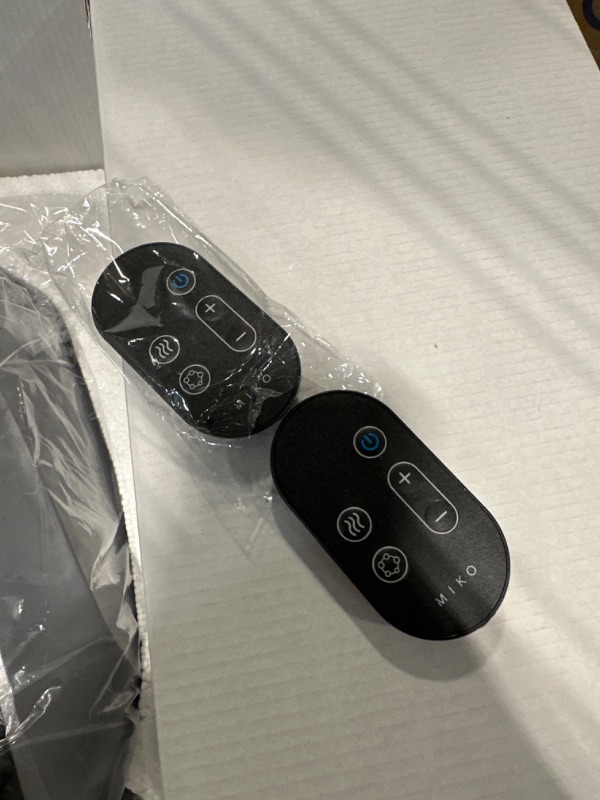 Photo 1 of MIKO Foot Massager Machine with Deep-Kneading, Compression, Shiatsu, and Heat for Plantar Fasciitis, Neuropathy, Fits up to Men Size 13
