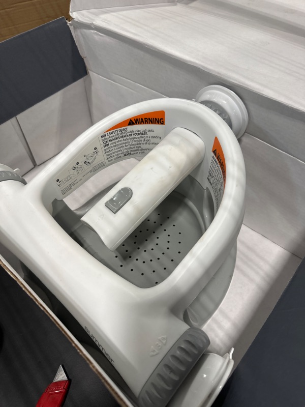 Photo 1 of Summer Infant My Bath Seat Soft Support, Gray