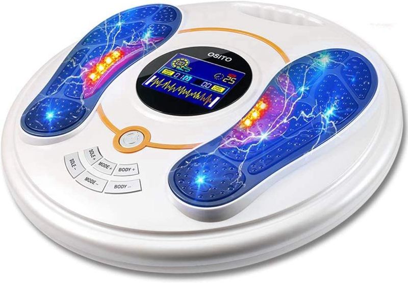 Photo 1 of OSITO Circulation System & Nerve Muscle Stimulator - Improves Foot Circulation and Neuropathy, Relieves Feet Legs Pains, Relaxes and Massages Body with TENS Unit & EMS, Clinical-Proven Effective
