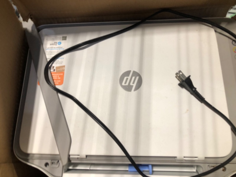 Photo 5 of HP DeskJet 2755e Wireless Color All-in-One Printer with bonus 6 months Instant Ink (26K67A)