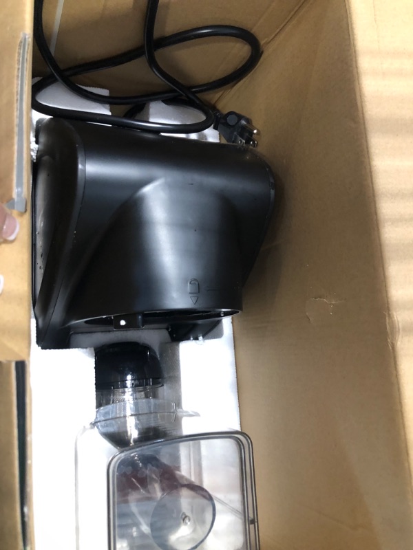 Photo 4 of Juicer Machine, Aobosi Slow Masticating Juicer, Cold Press Juicer Machines with Reverse Function, Quiet Motor, High Juice Yield with Juice Jug & Brush for Cleaning, Black