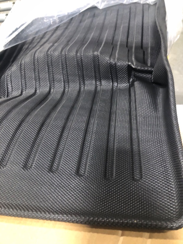 Photo 3 of SUPER LINER Tesla Model Y 2020 2021 2022 2023 All Weather Floor Mats Front Rear Cargo Liner Mat, Waterproof Anti-Slip Floor Mat Custom Fit for Tesla, Heavy Duty Floor Mats & Trunk Mat Model Y Floor Mats & Trunk Mats