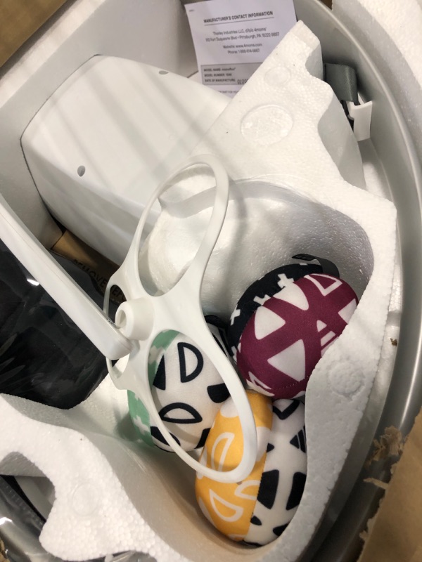 Photo 1 of 4moms MamaRoo Multi-Motion Baby Swing, Bluetooth Enabled with 5 Unique Motions, Black