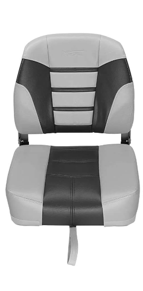 Photo 1 of MSC Fishing Folding Boat Seats,One Pack (S104 Light Grey/Dark Grey)