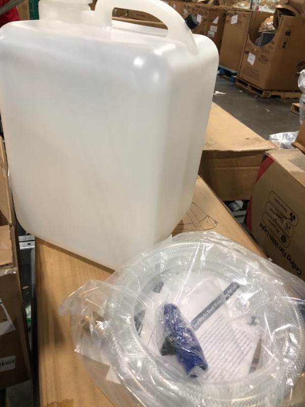 Photo 1 of Seaworks Boat Winterizer Gravity Motor Cleaning Kit - Gravity Flow System DIY Winter Preparation Solution for Marine Engines - For Inboard and Outboard Engines