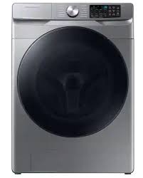 Photo 1 of Samsung 4.5-cu ft High Efficiency Stackable Steam Cycle Smart Front-Load Washer (Platinum) ENERGY STAR *no damage* 
