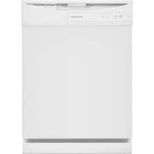 Photo 1 of Frigidaire Front Control 24-in Built-In Dishwasher (White), 62-dBA
*per notes no damage* *unable to test product*