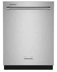 Photo 1 of KitchenAid Top Control 24-in Built-In Dishwasher (Stainless Steel with Printshield Finish), 47-dBA
*return type- non functional* *per notes no damage*
