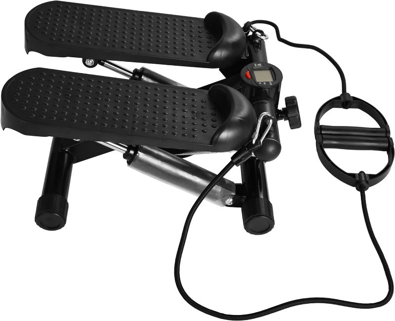 Photo 1 of BalanceFrom Adjustable Stepper Stepping Machine with Resistance Bands
