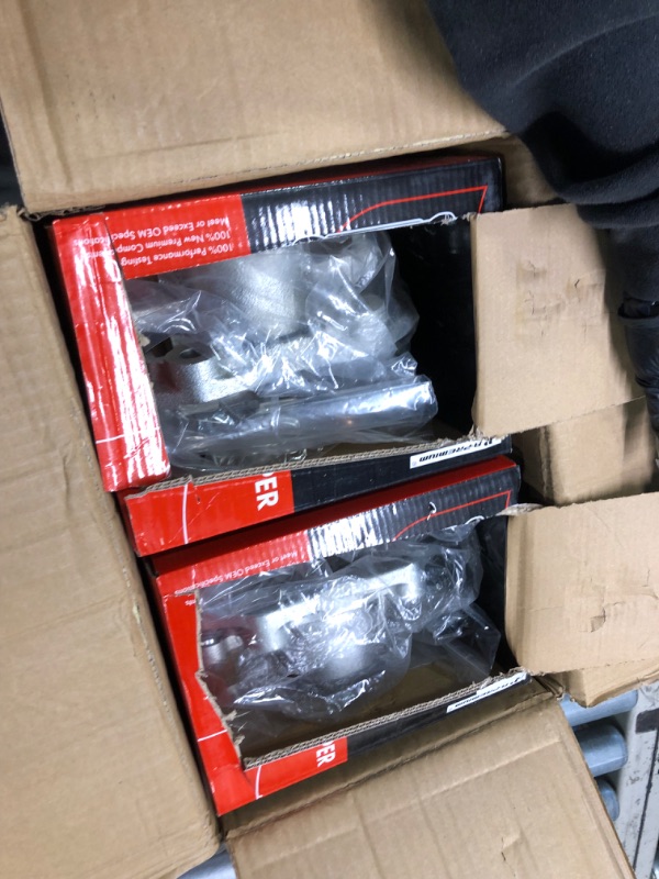 Photo 1 of A-Premium Disc Brake Caliper Assembly with Bracket Compatible with Select Nissan Models - 720 Pickup 1983-1986, D21 Pickup 1986-1994, Multi 1986-1988, Pickup 1986-2004 - Front Driver and Passenger