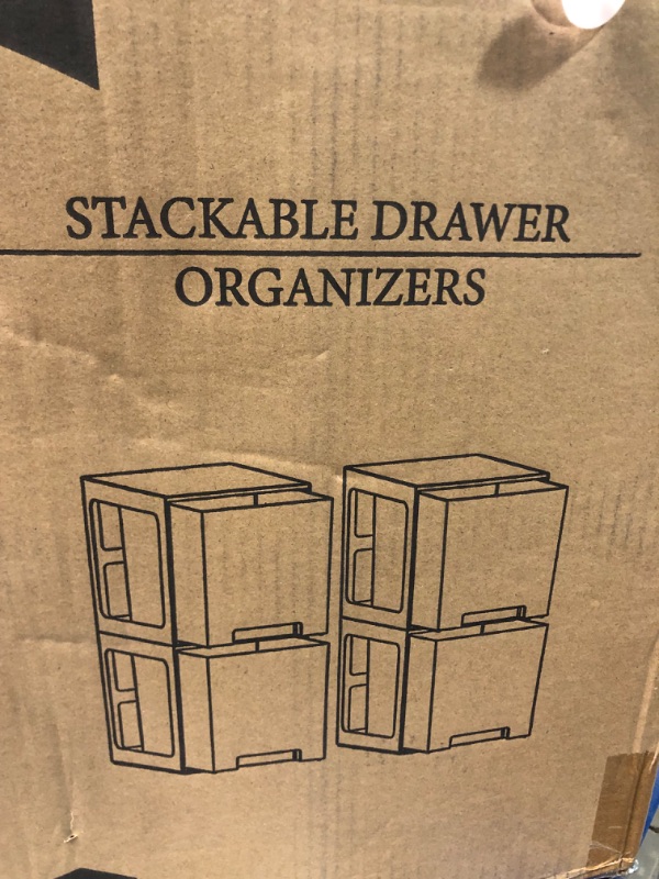 Photo 1 of STACKABLE DRAWER ORGANIZERS