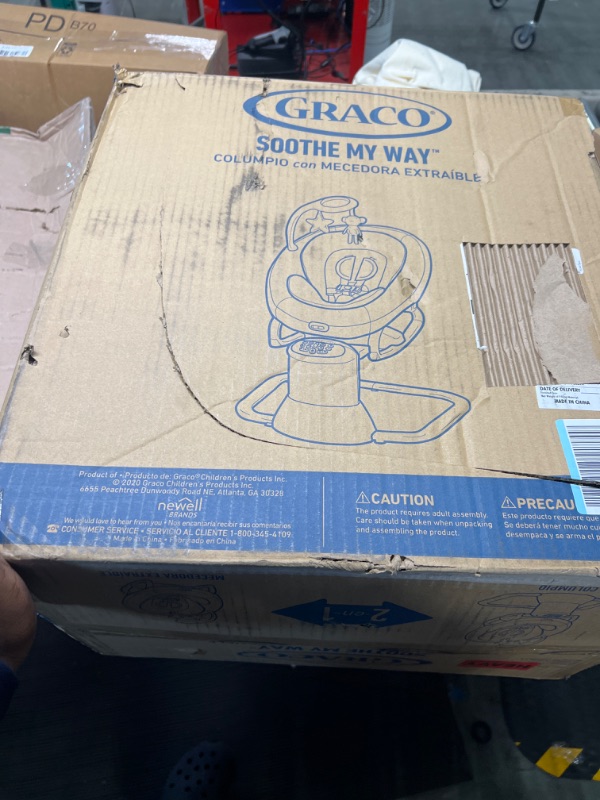 Photo 1 of Graco, Soothe My Way Swing with Removable Rocker, Madden