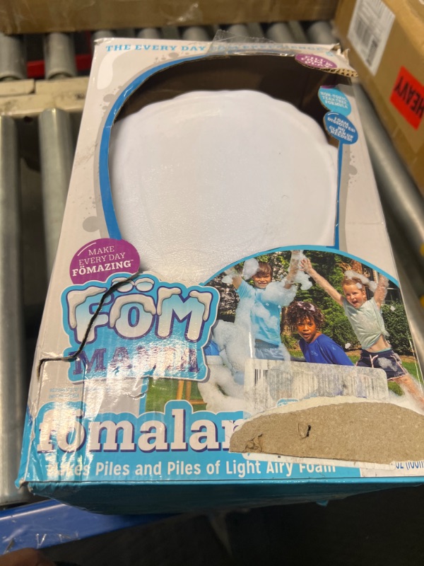 Photo 1 of Fom Mania Little Kids Fomalanche Foam Machine|Non Toxic Kid Powered Foam Line|Bonus 21oz of Foam Concentrate to Make tons of Foam|Machine for Parties, Birthdays, Outdoor Fun, Blue (93035)