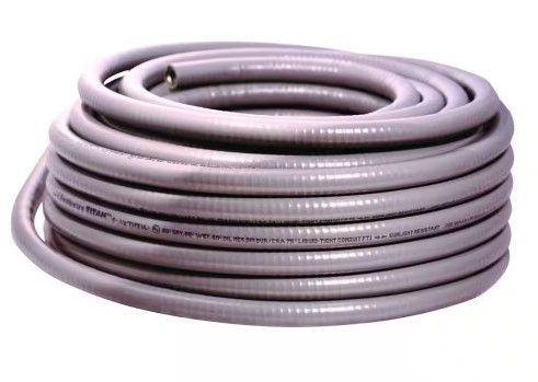 Photo 1 of Southwire 3/4 in. x 100 ft. Liquidtight Flexible Metallic Titan Steel Conduit