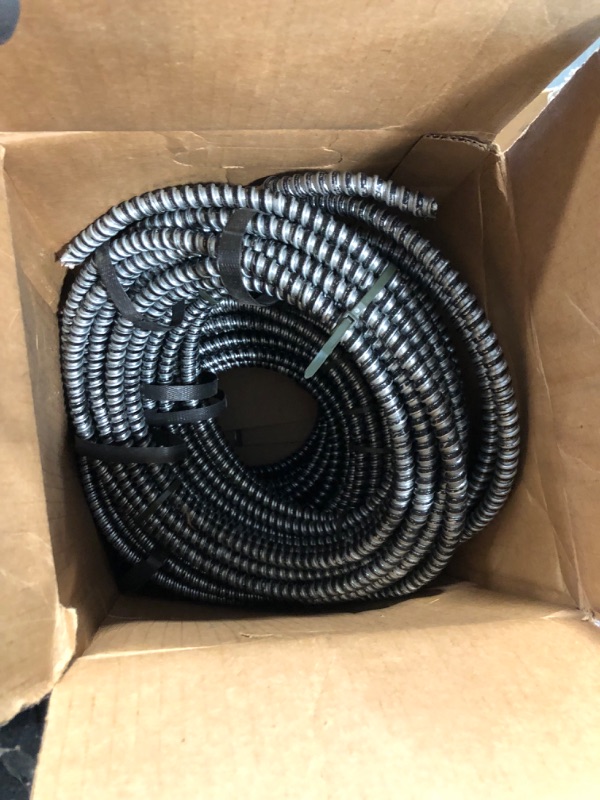 Photo 3 of 12/2 x 25 ft. Solid CU BX/AC (AL Armored Cable) Armorlite Cable (5-PACK)