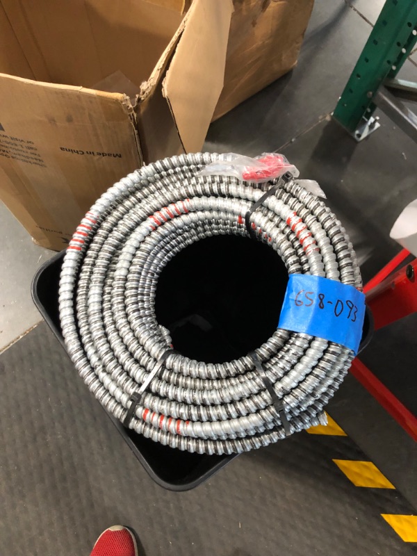 Photo 2 of 12/3 x 50 ft. BX/AC-90 Armored Electrical Cable