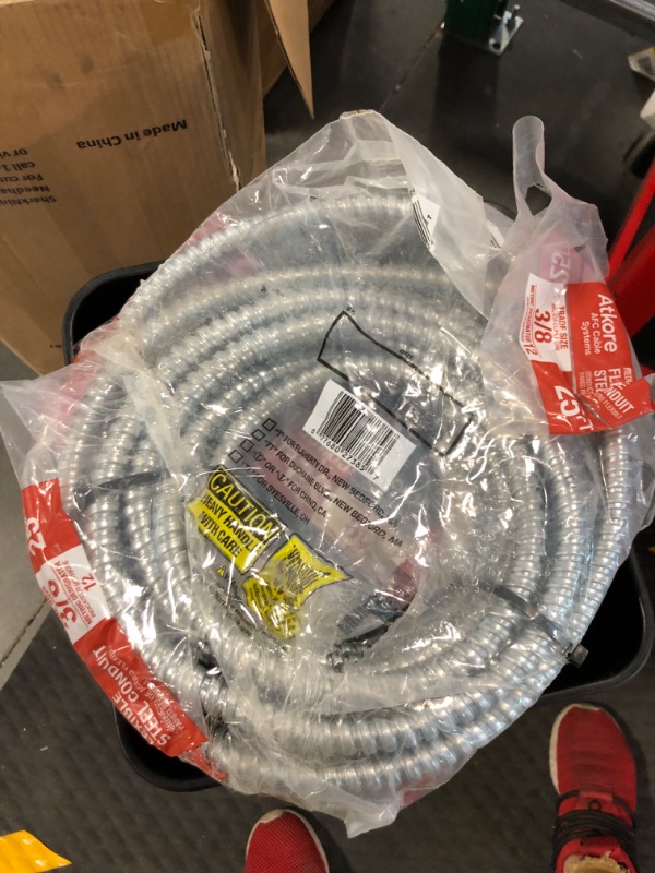 Photo 3 of AFC Cable Systems 5501-22-AFC 0.38 in. x 25 ft. Reduced Wall Steel Conduit