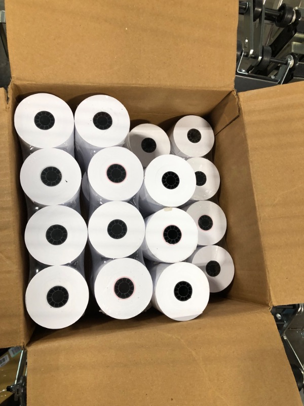 Photo 3 of (32 Rolls) 3" x 165' 1 Ply Bond (Non –Thermal Kitchen Printer Paper) POS Receipt Cash Register For Star SP700 SRP275 SMP200 TMU200 MP500 NCR 2174 XR200 IMPACT Printers Requires Ribbons Erc30/34/38