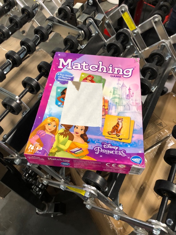 Photo 1 of Disney Princess Matching Game by Wonder Forge | For Boys & Girls Age 3 to 5 | A Fun & Fast Disney Memory Game for Kids | Cinderella, Jasmine, Mulan, and more