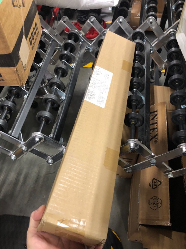 Photo 1 of Amazon Basics Tension Curtain Rod, Adjustable 24-36" Width - Black, Classic Finial Black 24-36" Classic