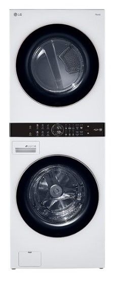 Photo 1 of LG WashTower Electric Stacked Laundry Center with 4.5-cu ft Washer and 7.4-cu ft Dryer (ENERGY STAR)
