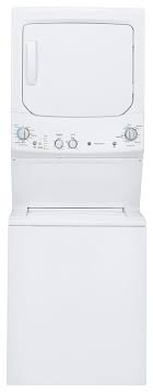 Photo 1 of GE Electric Stacked Laundry Center with 3.8-cu ft Washer and 5.9-cu ft Dryer
