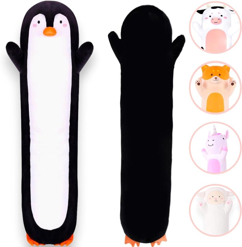 Photo 1 of Cuddle Paws Penguin Body Pillow for Kids 