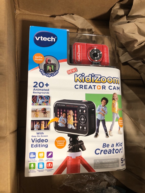 Photo 1 of VTech KidiZoom Creator Cam, Red