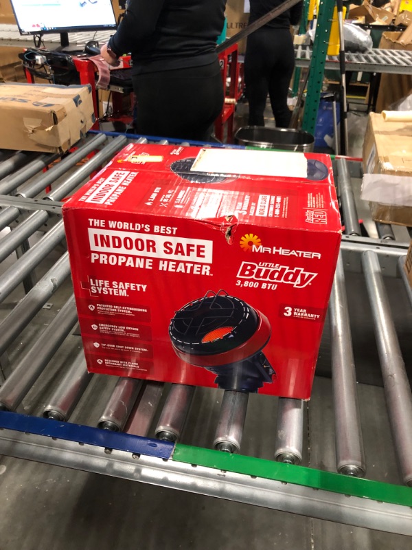 Photo 1 of 3,800 BTU Little Buddy Radiant Propane Space Heater