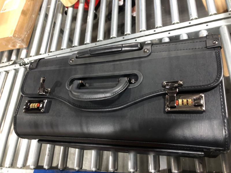 Photo 1 of Alpine Swiss Rolling 19" Laptop Briefcase on Wheels Attache Lawyers Case Legal Size One Size Black