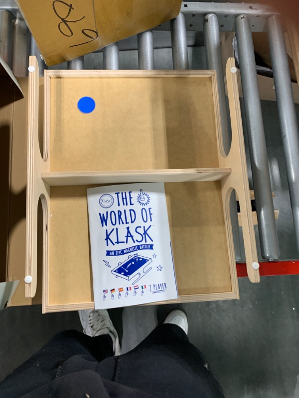 Photo 4 of KLASK: The Magnetic Award-Winning Party Game of Skill - for Kids and Adults of All Ages That’s Half Foosball, Half Air Hockey Original